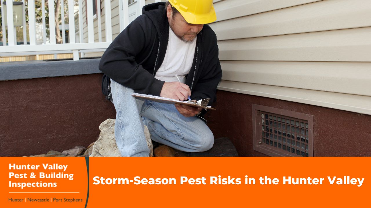 Storm-Season Pest Risks in the Hunter Valley