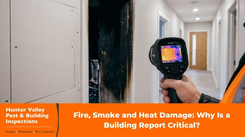 Fire, Smoke and Heat Damage- Why Is a Building Report Critical