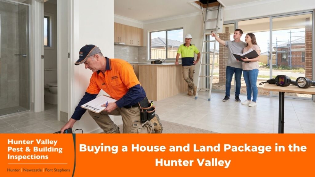 Hunter Valley's New Estates PCI Inspection